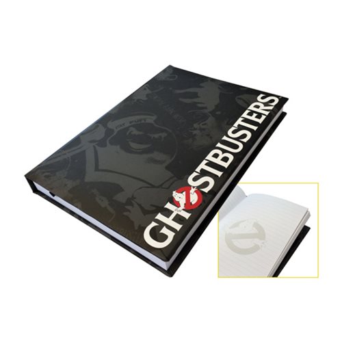 Ghostbusters Black Leather Journal